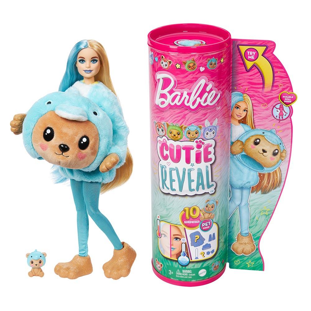 Barbie - ️ Cutie Reveal Costume Cuties Series - Teddy Dolphin