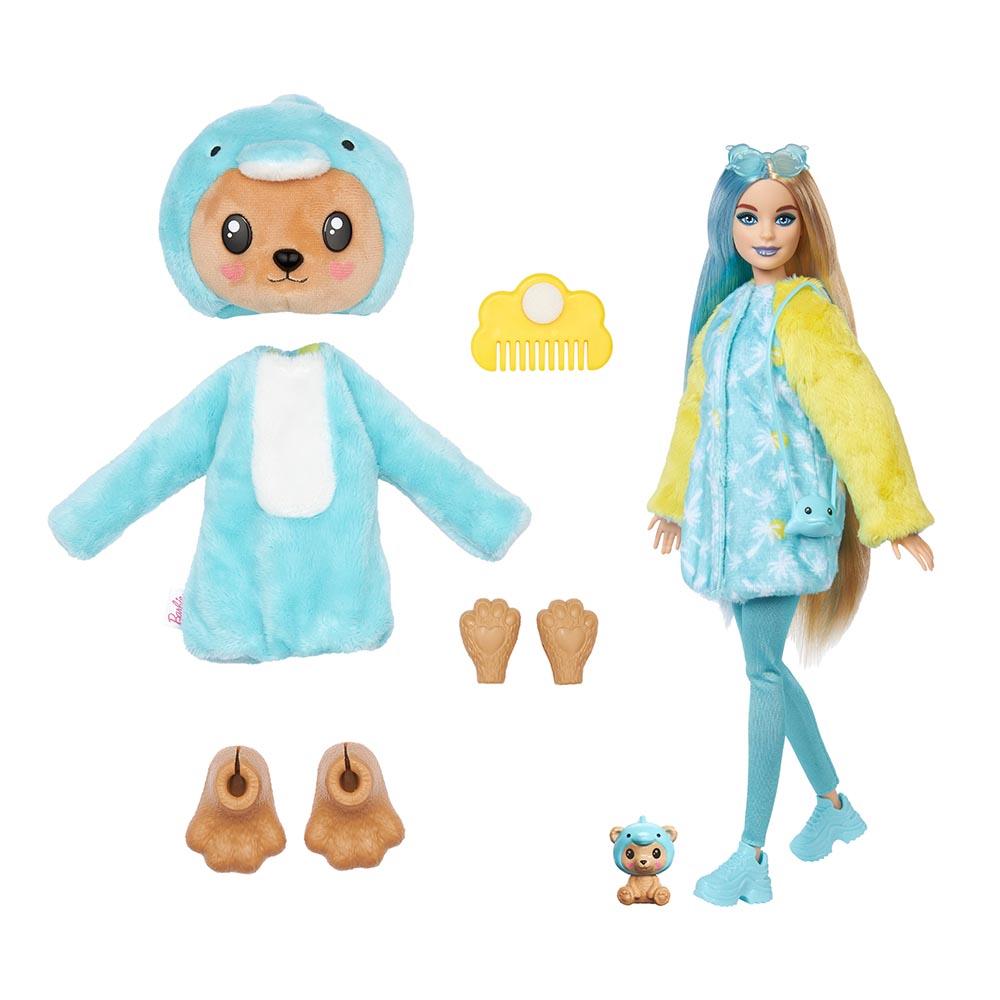 Barbie - ️ Cutie Reveal Costume Cuties Series - Teddy Dolphin