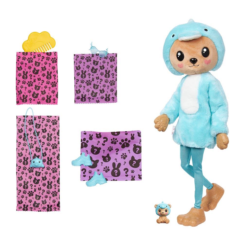 Barbie - ️ Cutie Reveal Costume Cuties Series - Teddy Dolphin