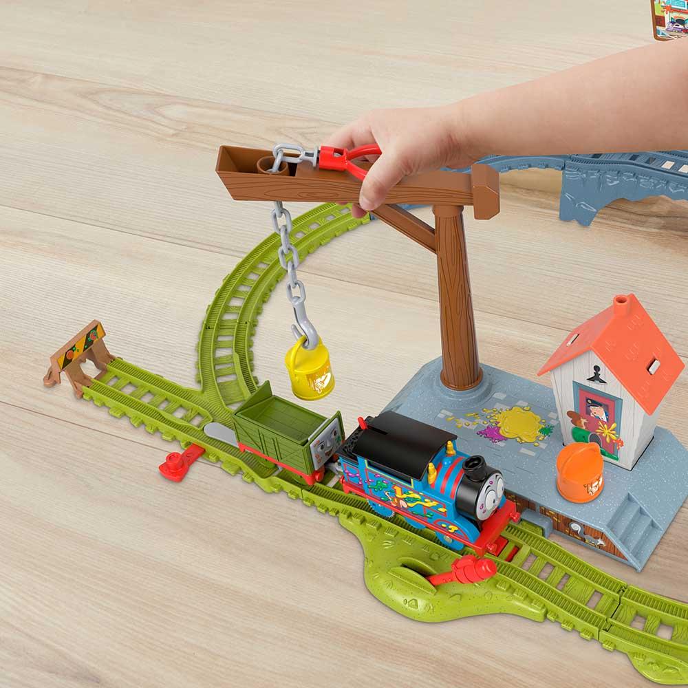 Thomas And Friends - Topsy Turvy Paint Delivery Set