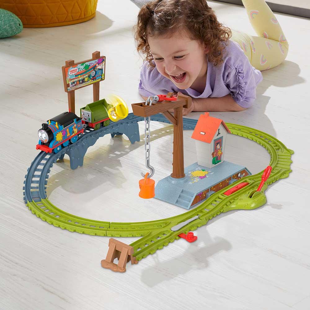 Thomas And Friends - Topsy Turvy Paint Delivery Set