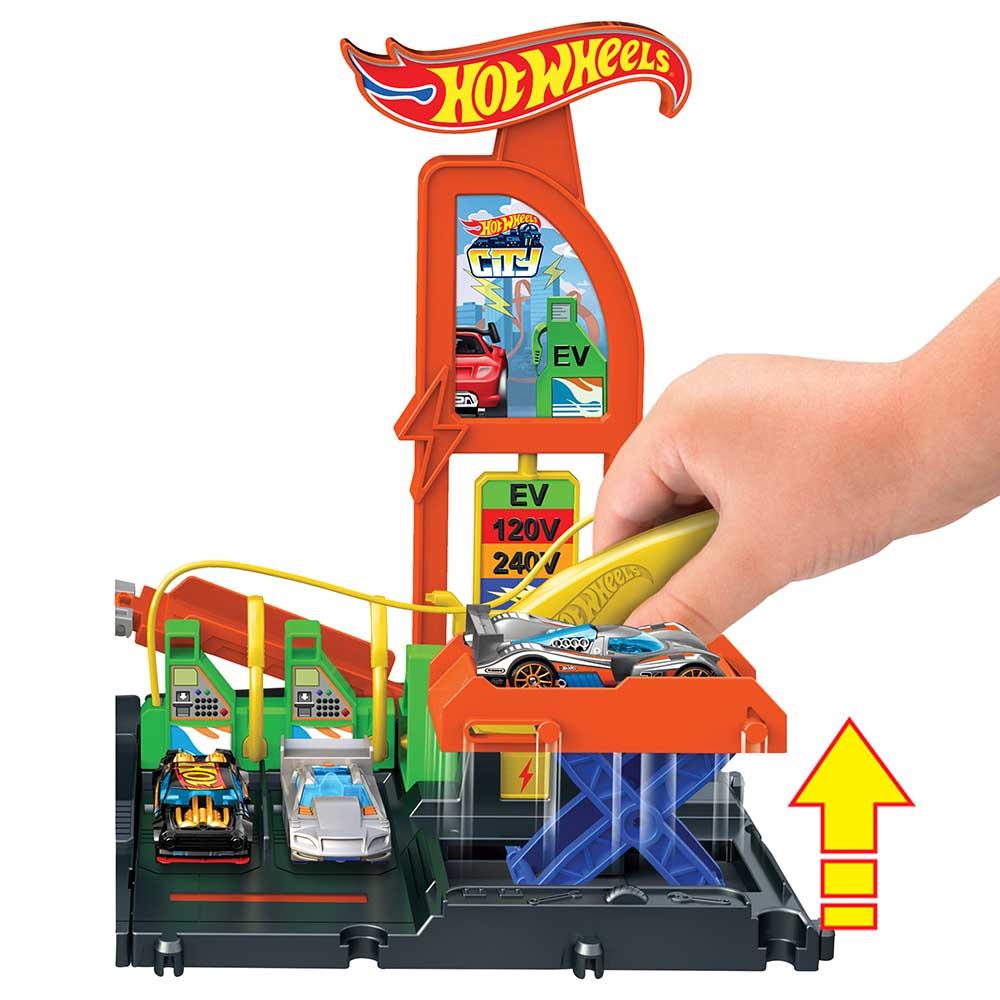 Hot Wheels - City Super Fuel Station Playset