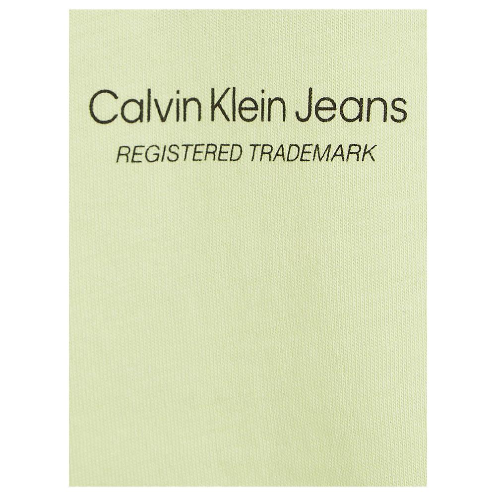 Calvin Klein - Pixel Logo Relaxed Short Sleeve T-Shirt - Green