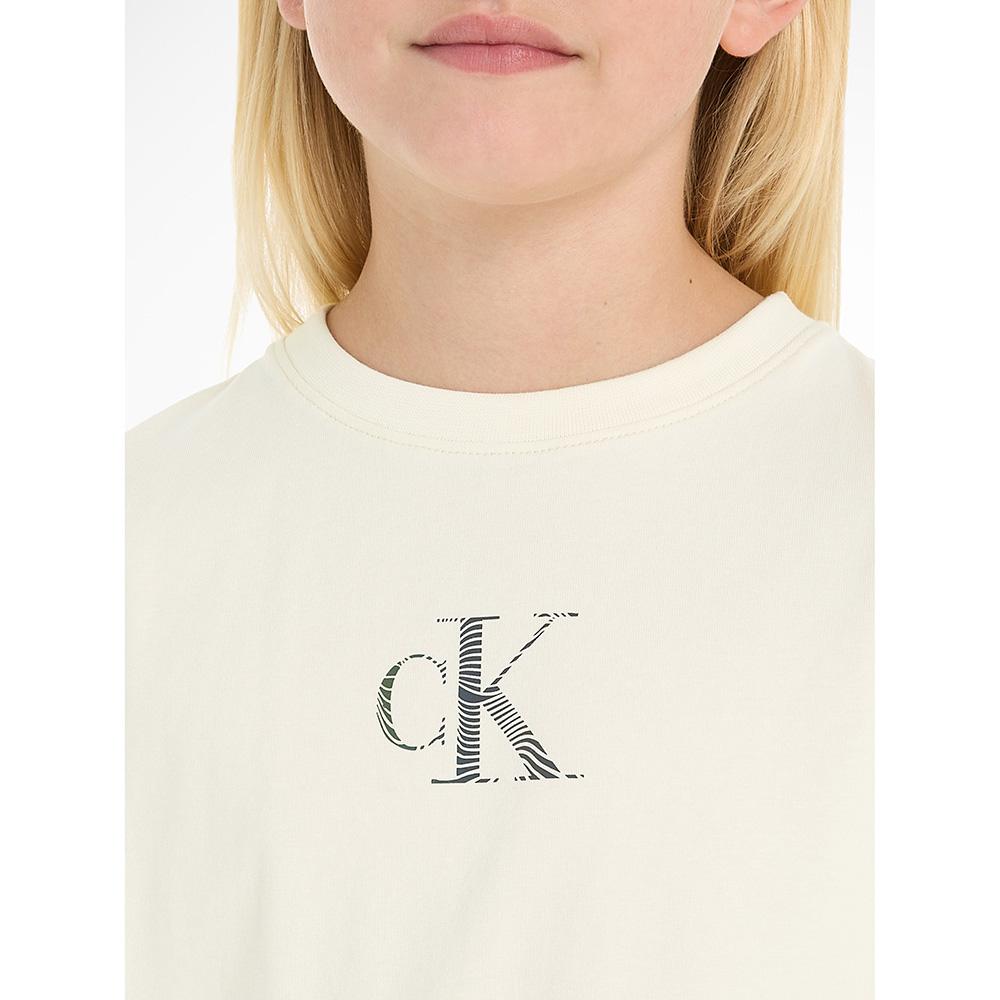 Calvin Klein - Iridescent Ck Logo Tank Top - White