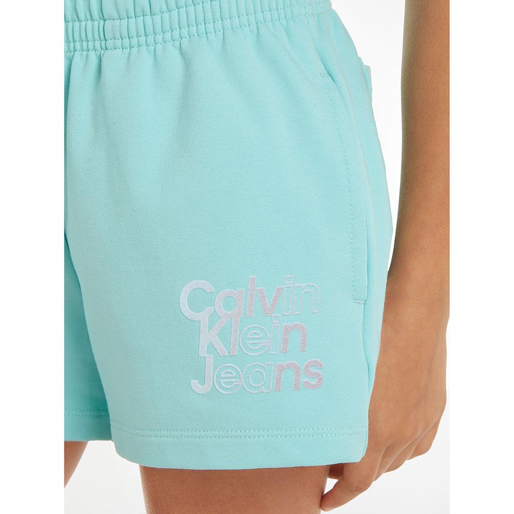 Calvin Klein - Gradient Hero Logo Shorts - Blue