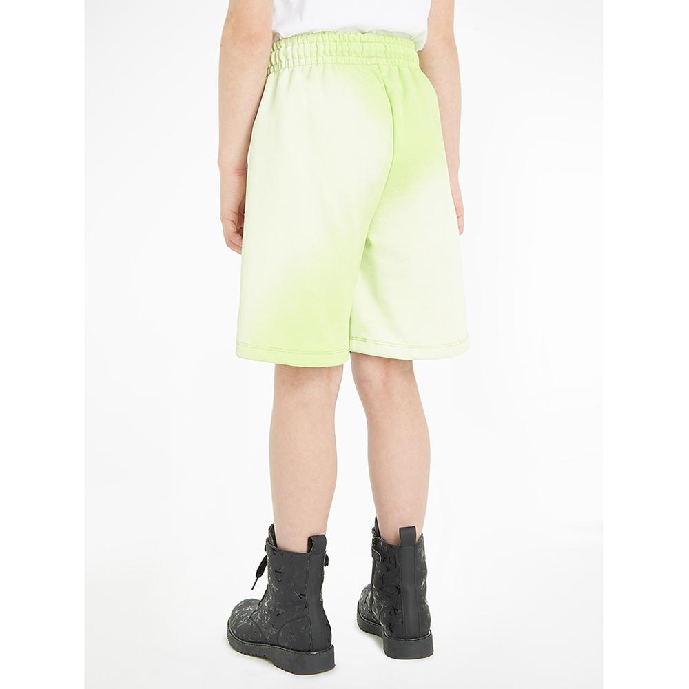 Calvin Klein - Spray Printed Relaxed Shorts - Green