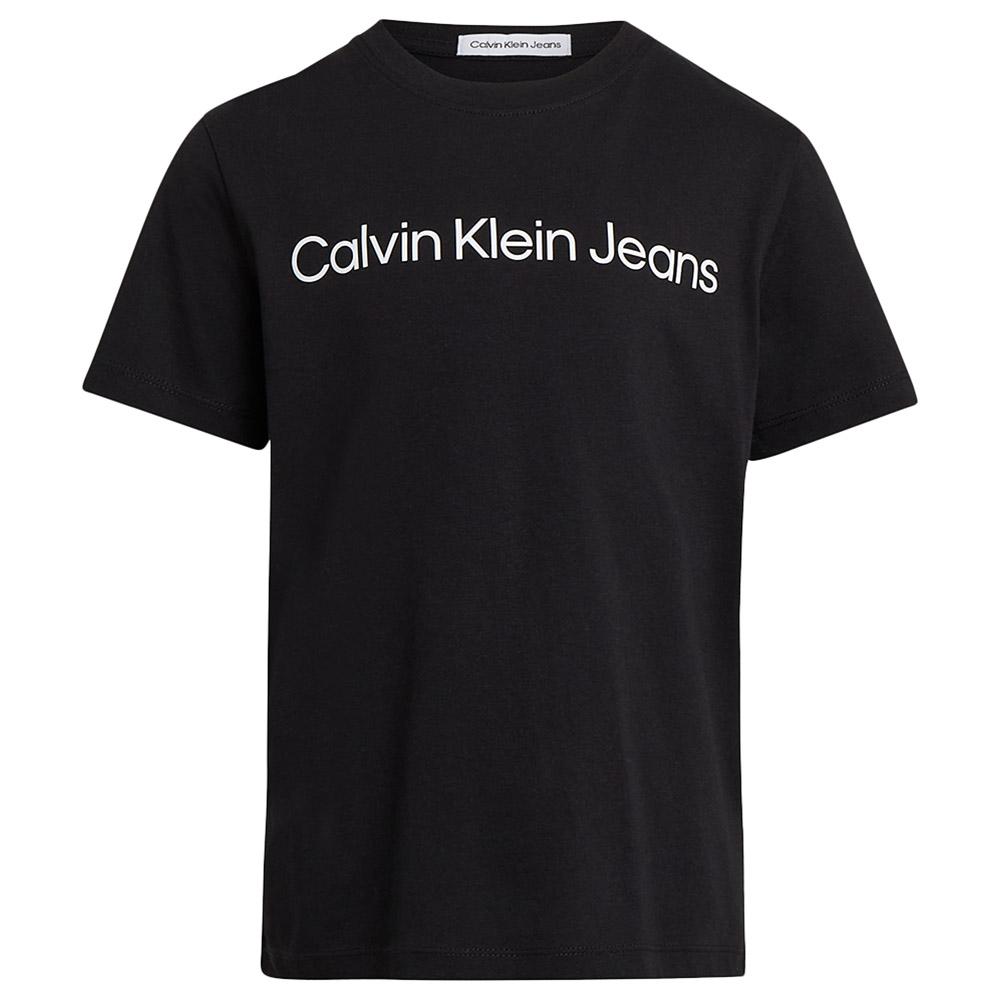 Calvin Klein - Logo Design Short Sleeves T-Shirt - Black