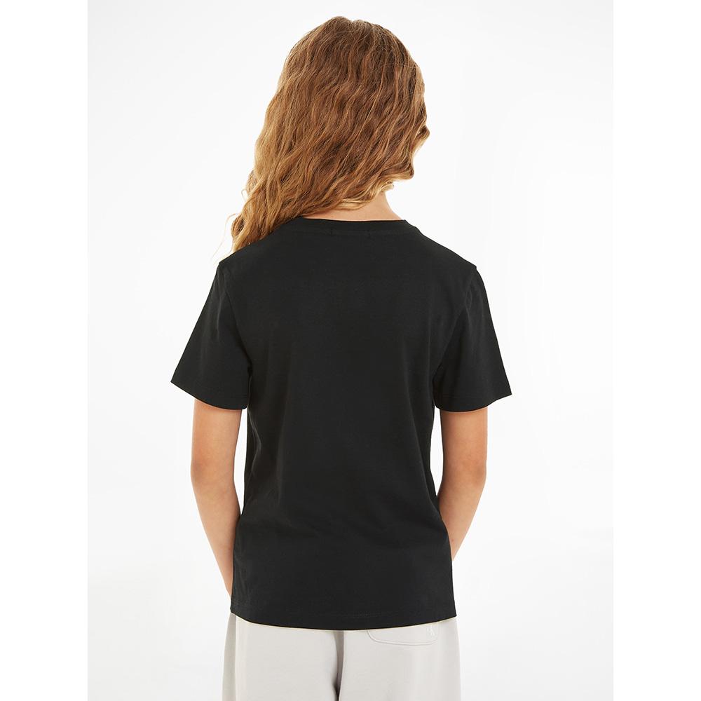 Calvin Klein - Logo Design Short Sleeves T-Shirt - Black