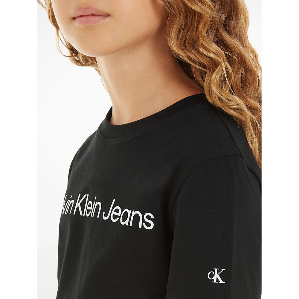 Calvin Klein - Logo Design Short Sleeves T-Shirt - Black