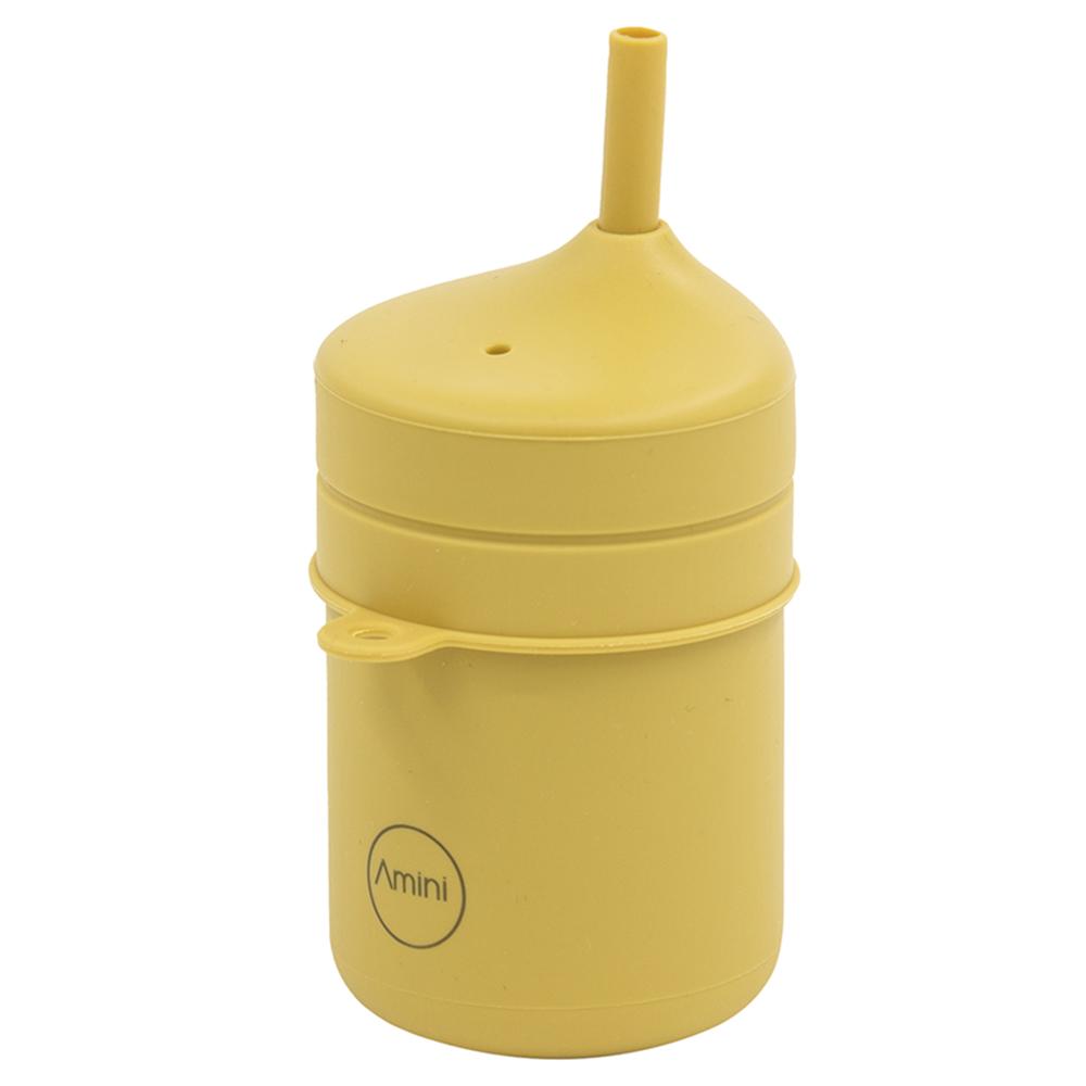 A'ish Home - Silicone Drinking Cup - Mango Yellow