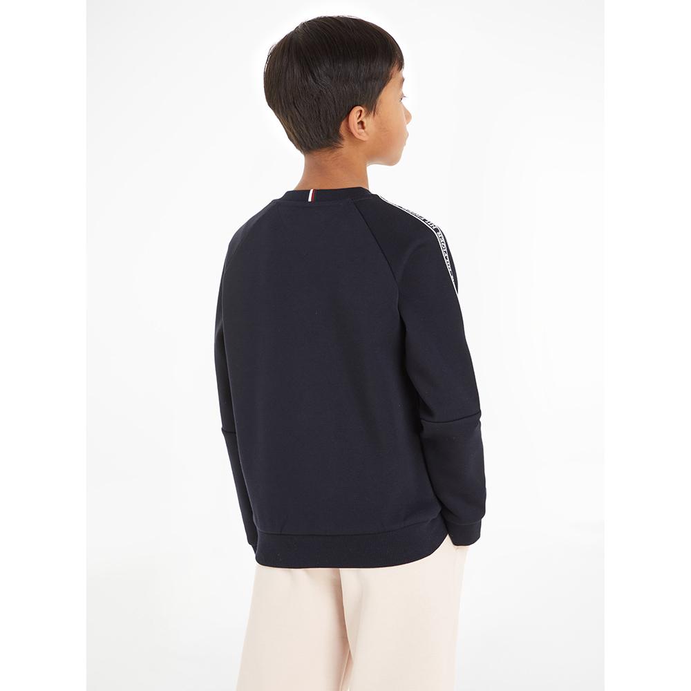 Tommy Hilfiger - Boys Tape Sweatshirt - Blue