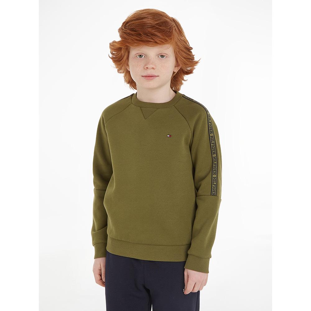 Tommy Hilfiger - Boys Tape Sweatshirt - Green