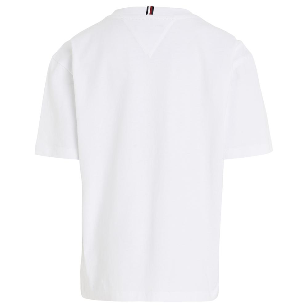 Tommy Hilfiger - Tommy Hilfiger Flag Short Sleeves Tee - White