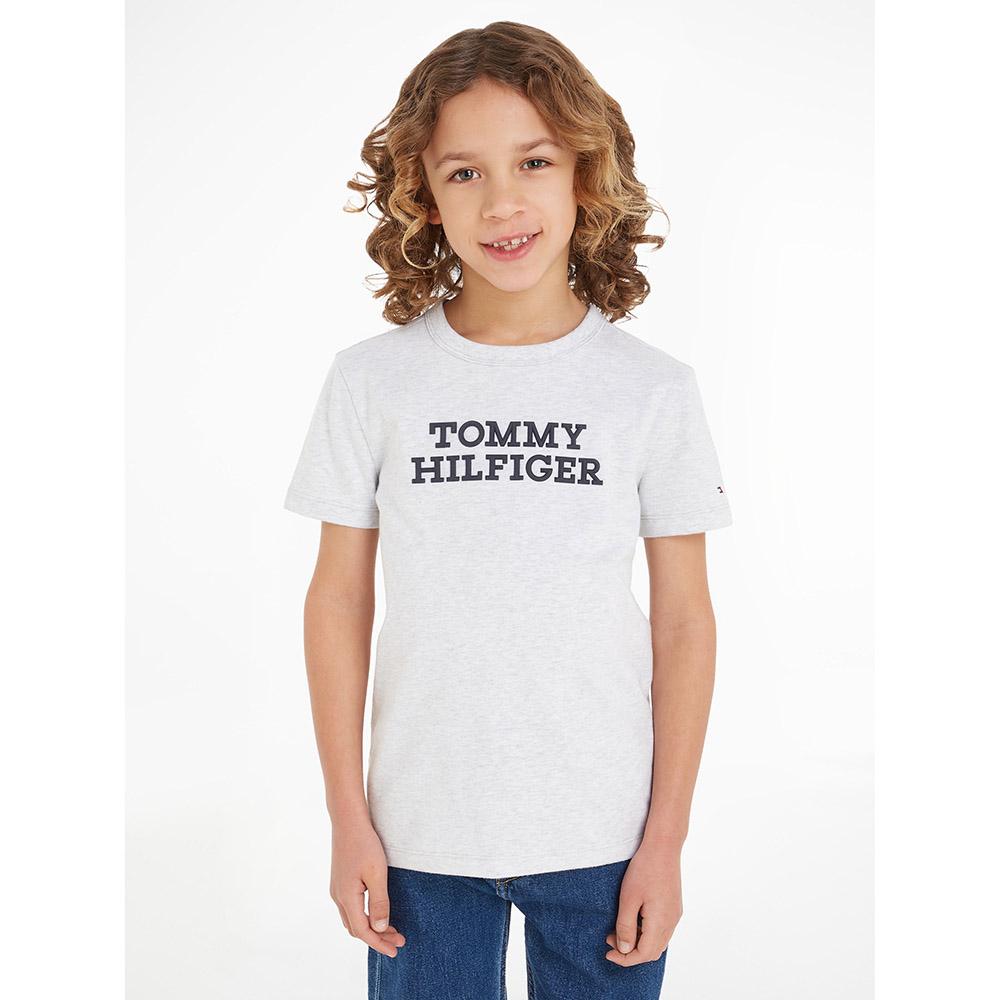 Tommy Hilfiger - Tommy Hilfiger Logo Short Sleeves Tee - Grey