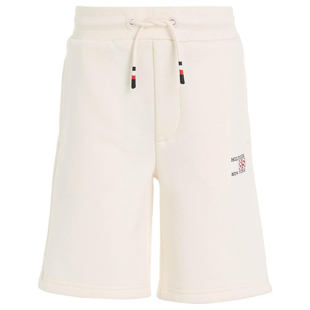 Tommy Hilfiger - New York Flag Graphic Sweatshorts - White