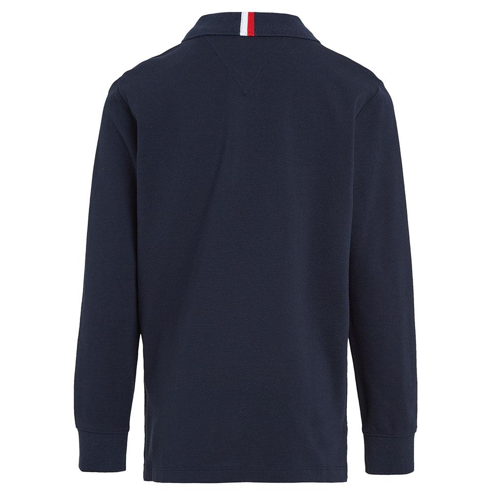 Tommy Hilfiger - Colorblock Longsleeves Polo T-Shirt - Blue