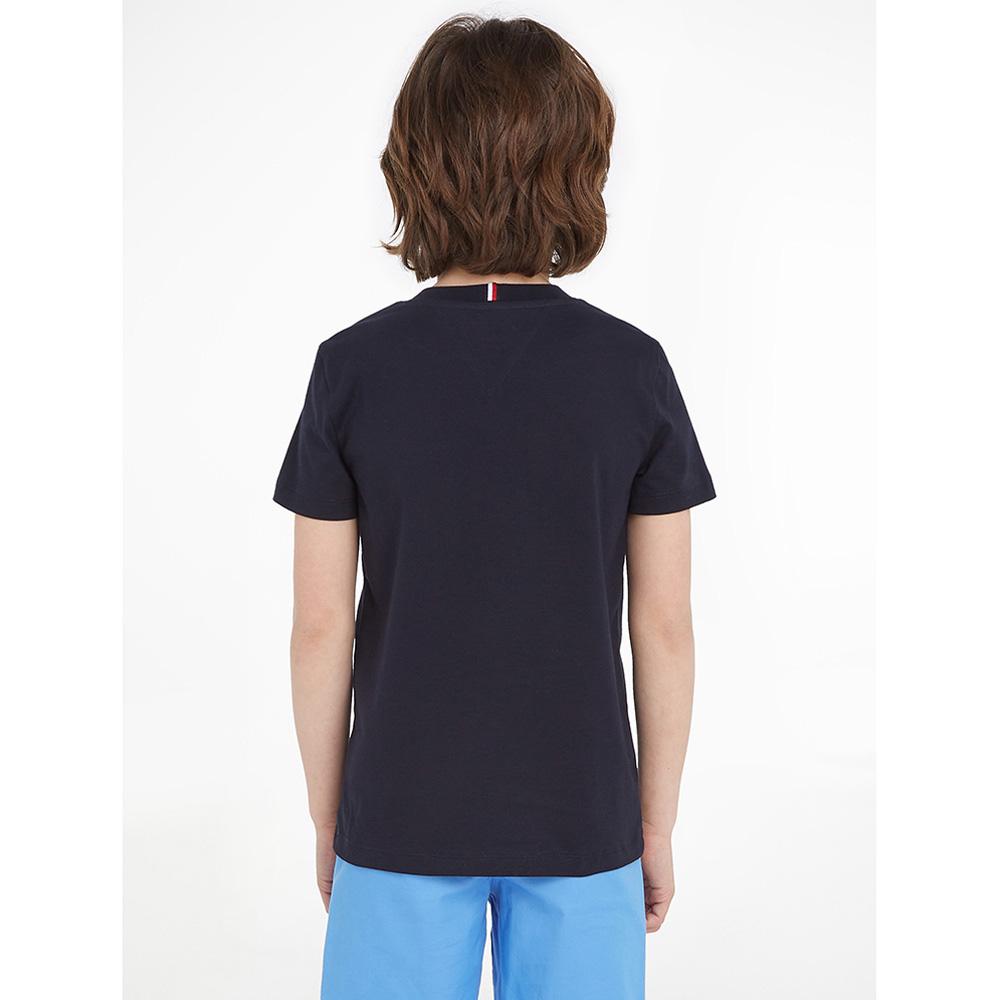 Tommy Hilfiger - Hilfiger Script Short Sleeve Tee - Blue