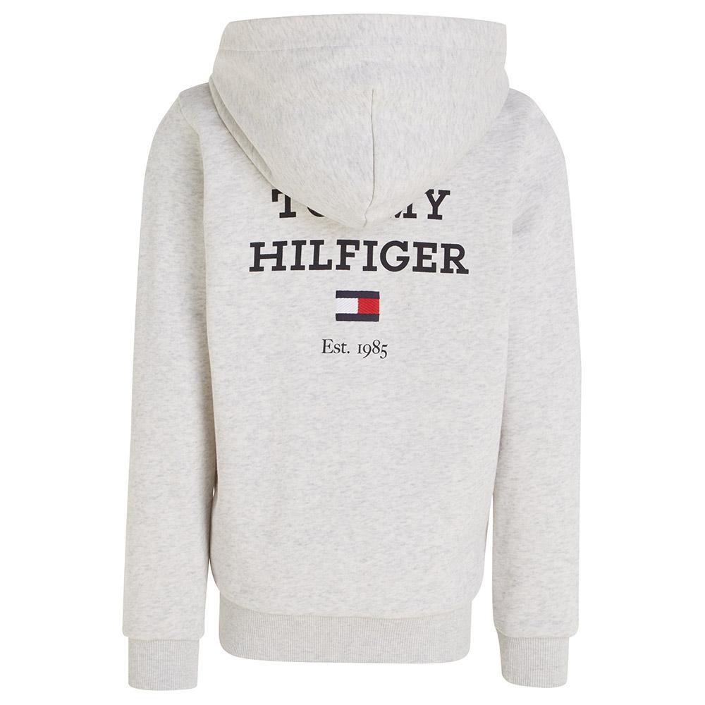 Tommy Hilfiger - TH Logo Full Zip Hoodie - Grey