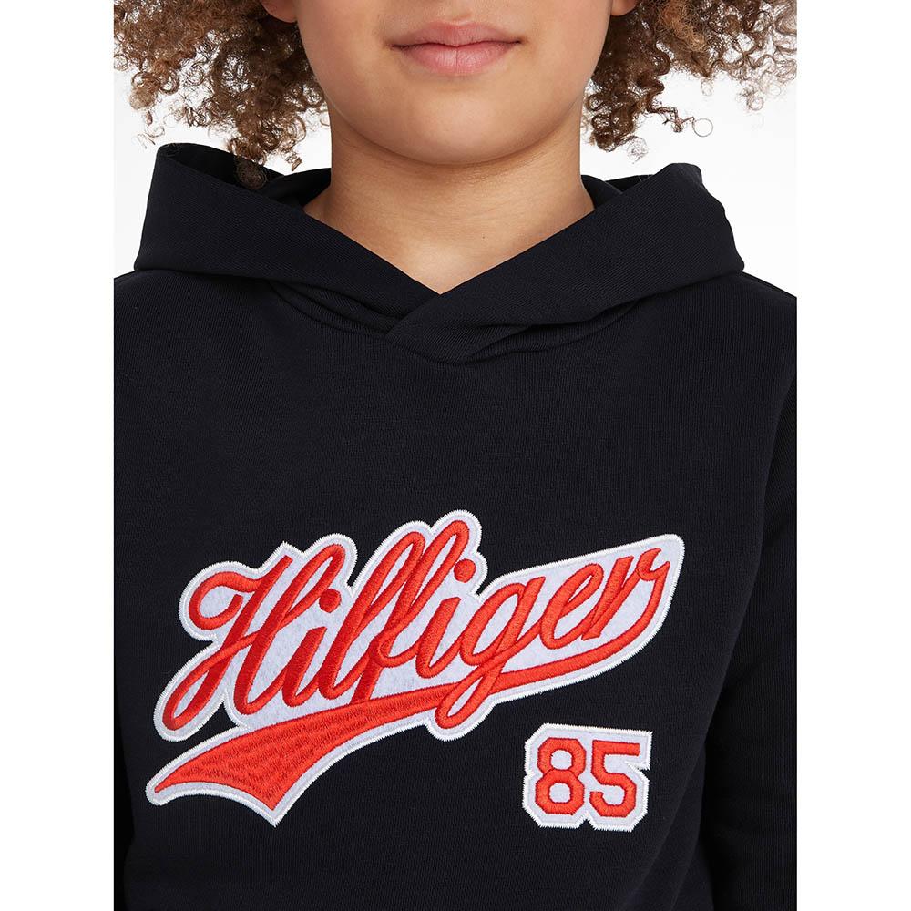 Tommy Hilfiger - Hilfiger Script Hoodie - Blue