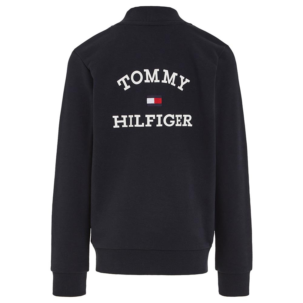 Tommy Hilfiger - TH Logo Zip Trough Jacket - Blue