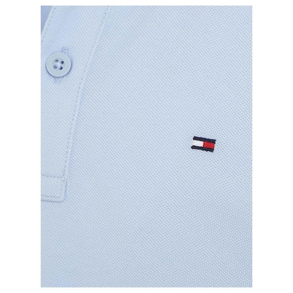 Tommy Hilfiger - Flag Embroidery Short Sleeves Polo Shirt - Blue