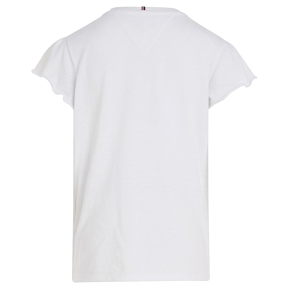 Tommy Hilfiger - Essential Ruffle Sleeve Top - White