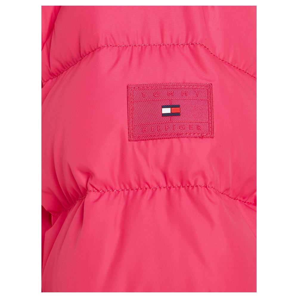 Tommy Hilfiger - Essential Down Fur Hood Jacket - Pink