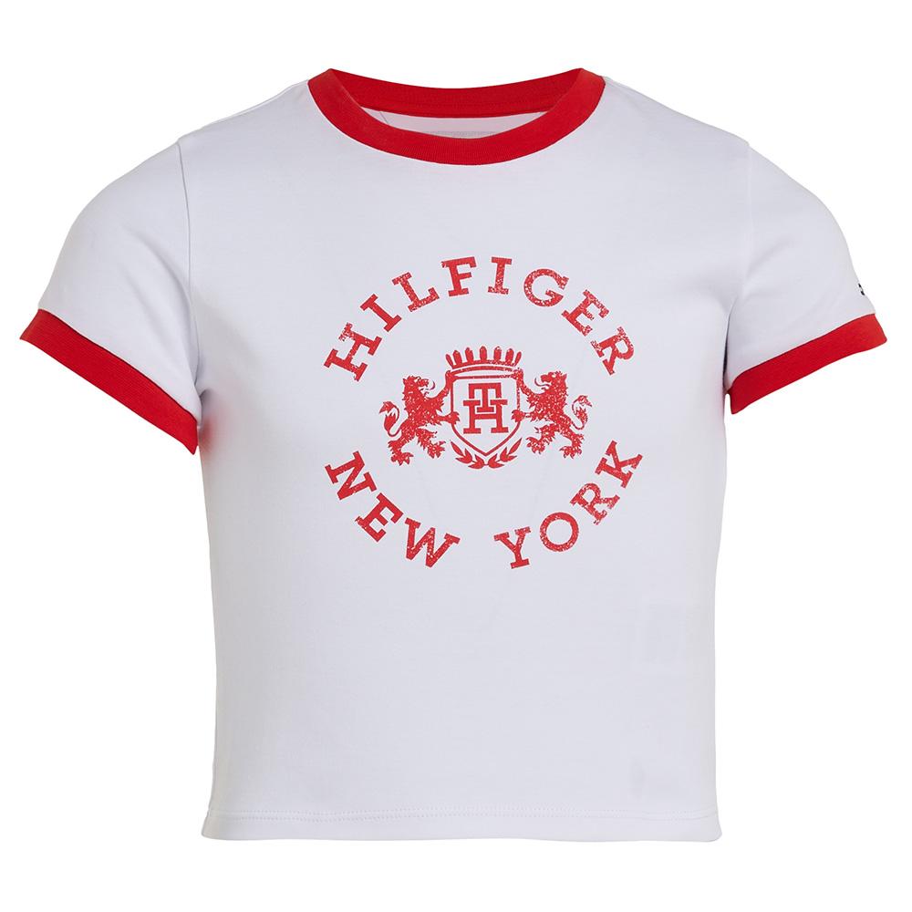 Tommy Hilfiger - Hilfiger Crest Short Sleeves Tee - White