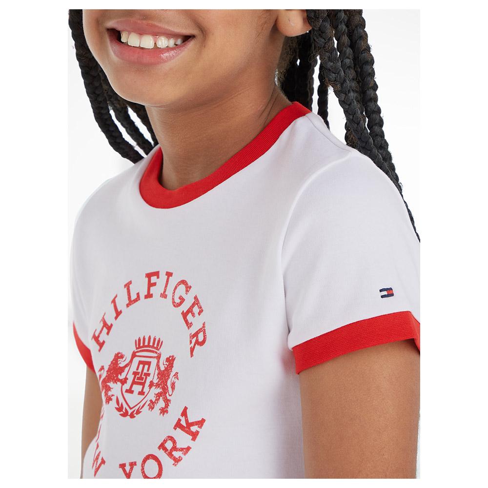 Tommy Hilfiger - Hilfiger Crest Short Sleeves Tee - White