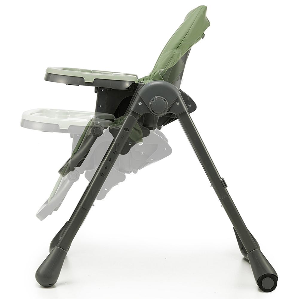 Kinderkraft - 2-in-1 Tummie High Chair - Green