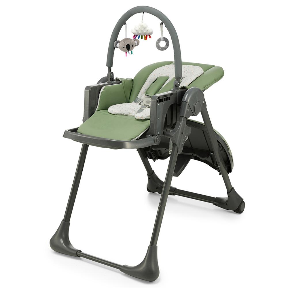 Kinderkraft - 2-in-1 Tummie High Chair - Green