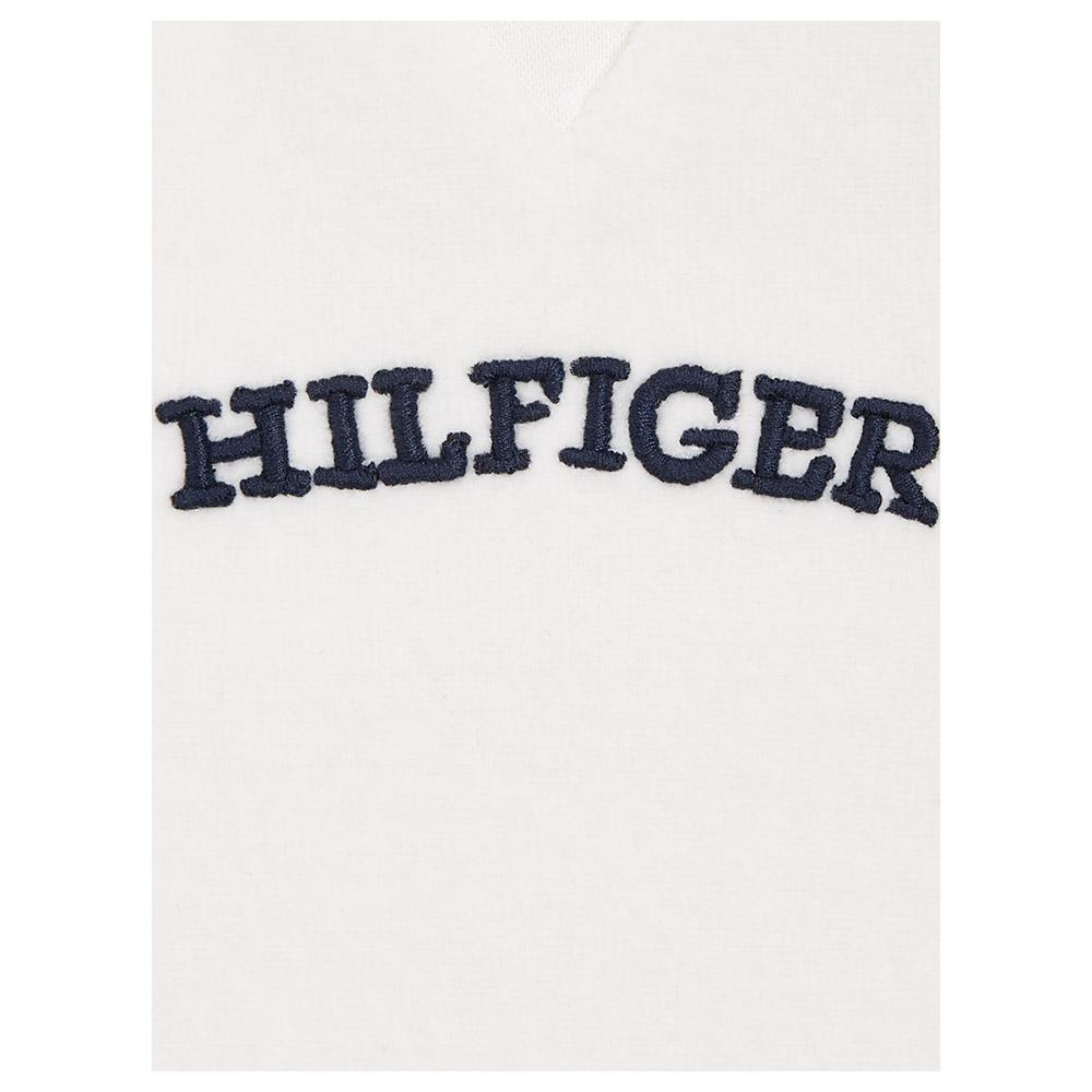 Tommy Hilfiger - Baby Curved Monotype Coverall - White