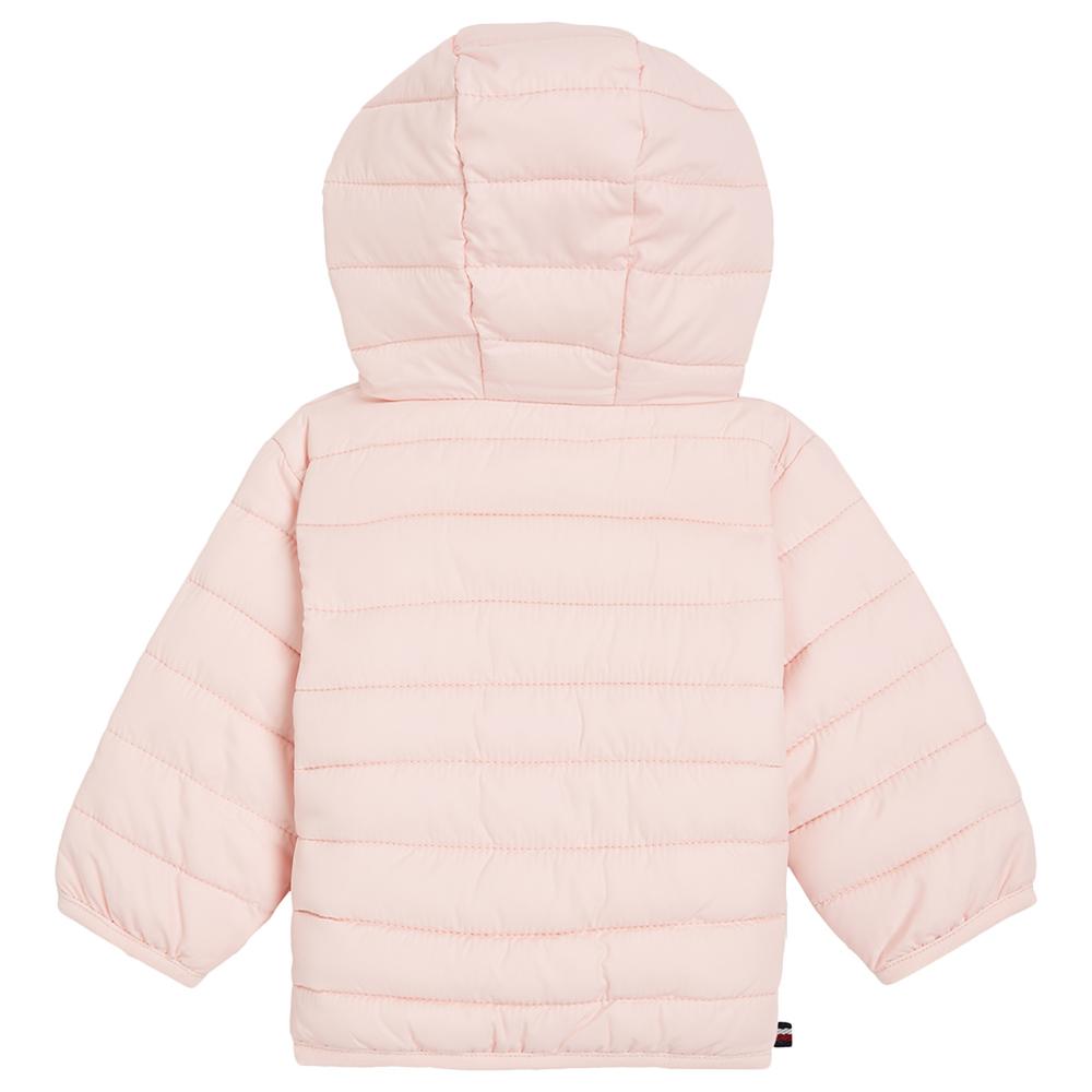 Tommy Hilfiger - Baby Monotype Tape Puffer Jacket - Pink