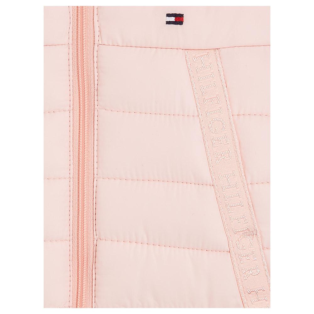 Tommy Hilfiger - Baby Monotype Tape Puffer Jacket - Pink