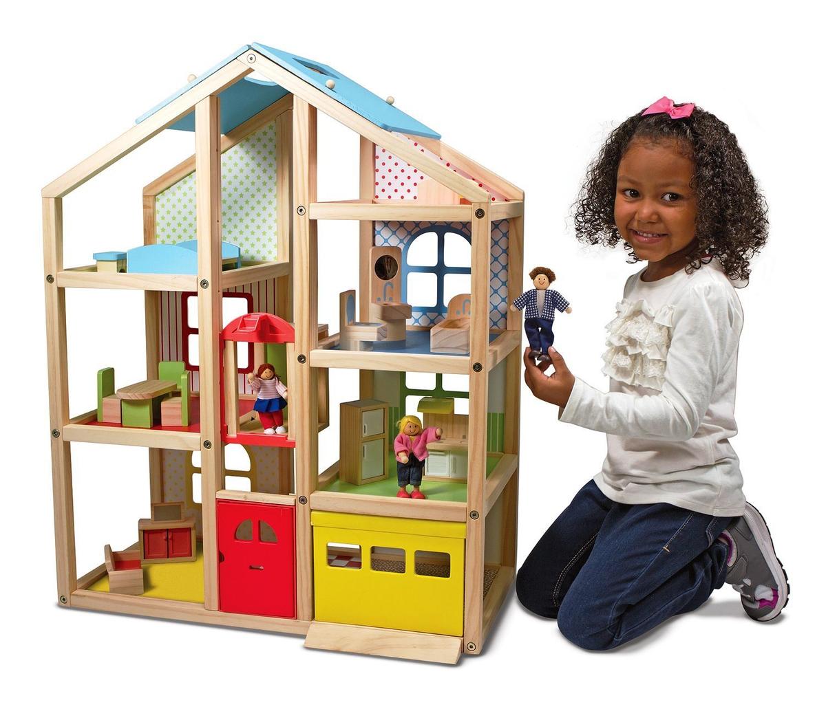 Melissa & Doug Hi-Rise Dollhouse