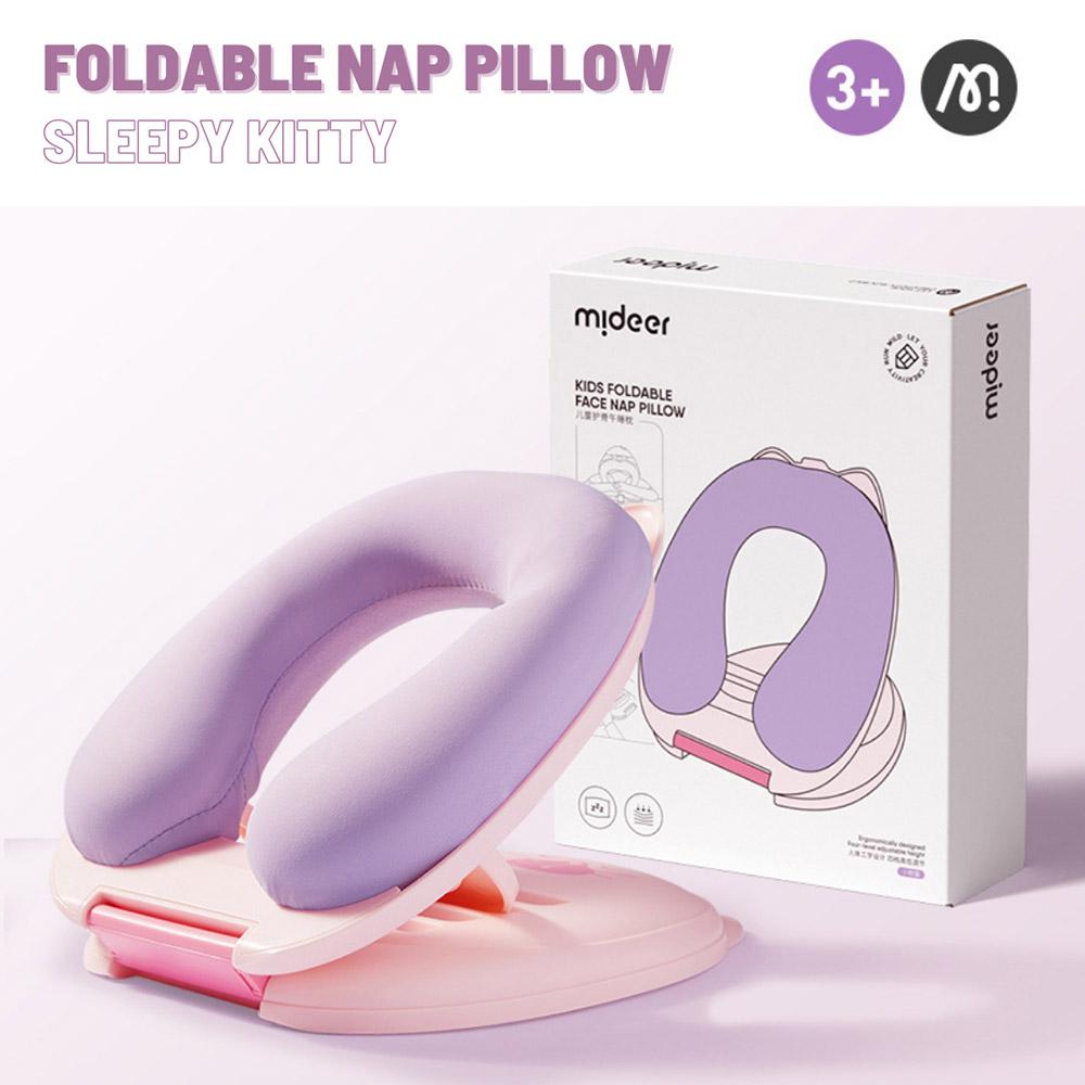 Mideer - Foldable Nap Pillow - Sleepy Kitten