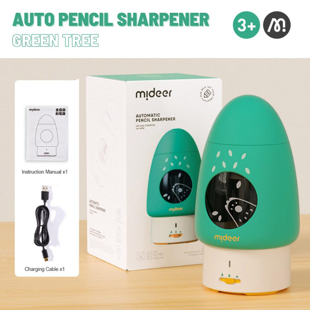 Mideer - Automatic Pencil Sharpener - Green Tree