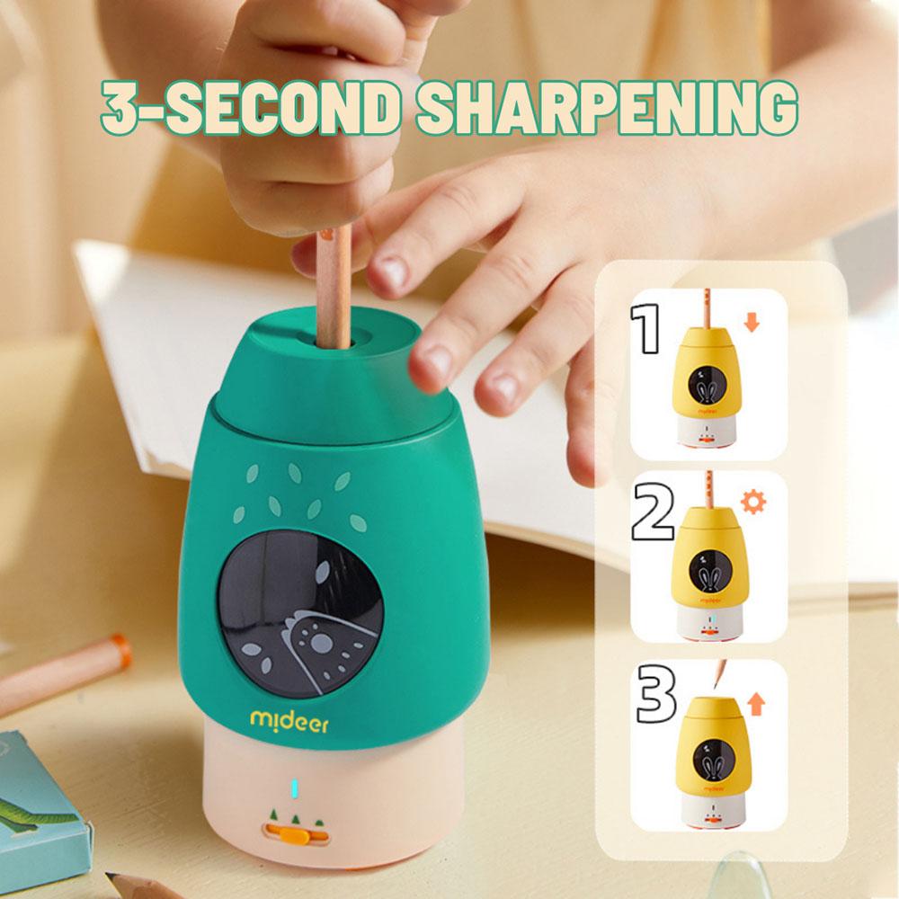 Mideer - Automatic Pencil Sharpener - Green Tree