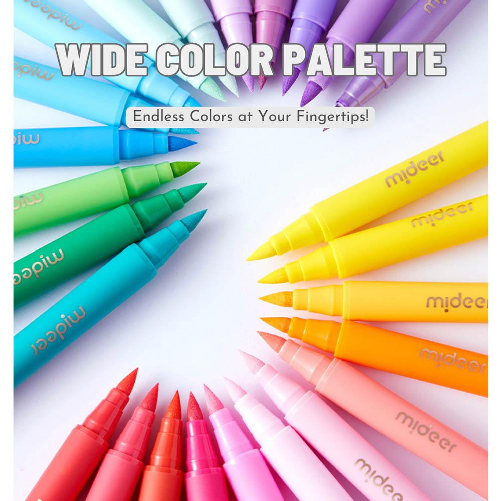 Mideer - Acrylic Markers Ultra Soft - 12pcs