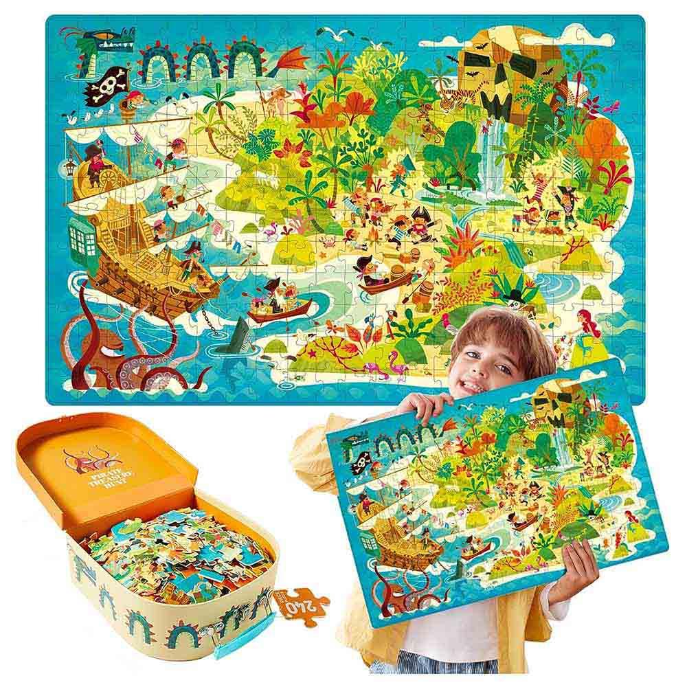 Mideer - Pirate Treasure Hunt Puzzle - 240pcs