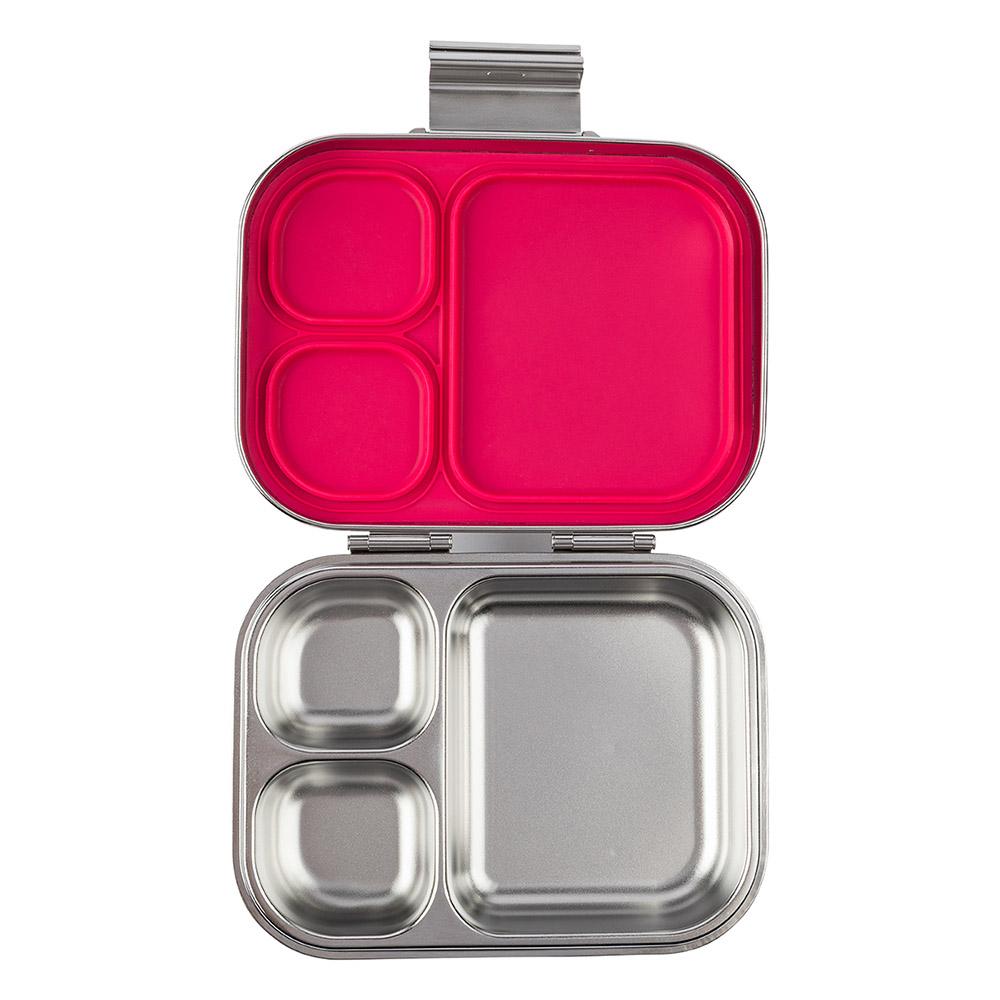 Munchbox Bento - Munch Metal 3 Compartment Lunch Box - Bismuth