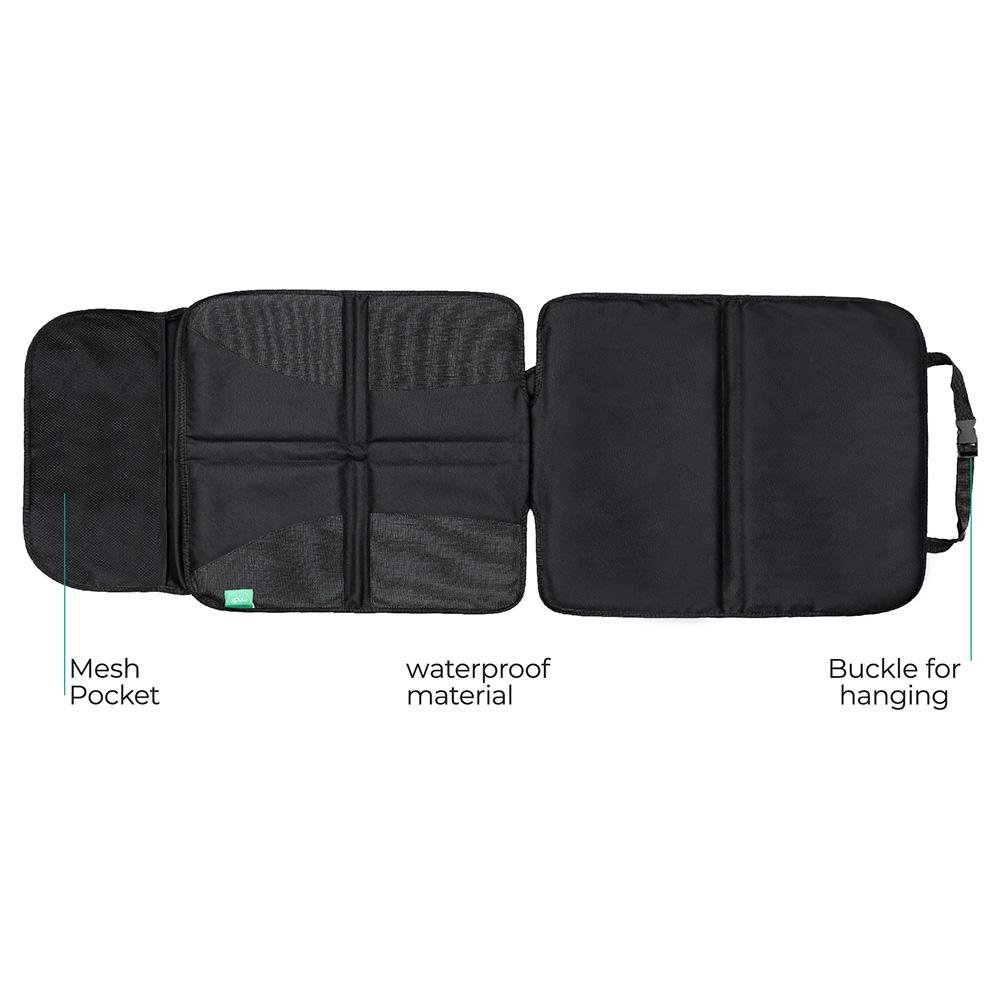 Moon - Waterproof Car Seat Protector - Black Twill