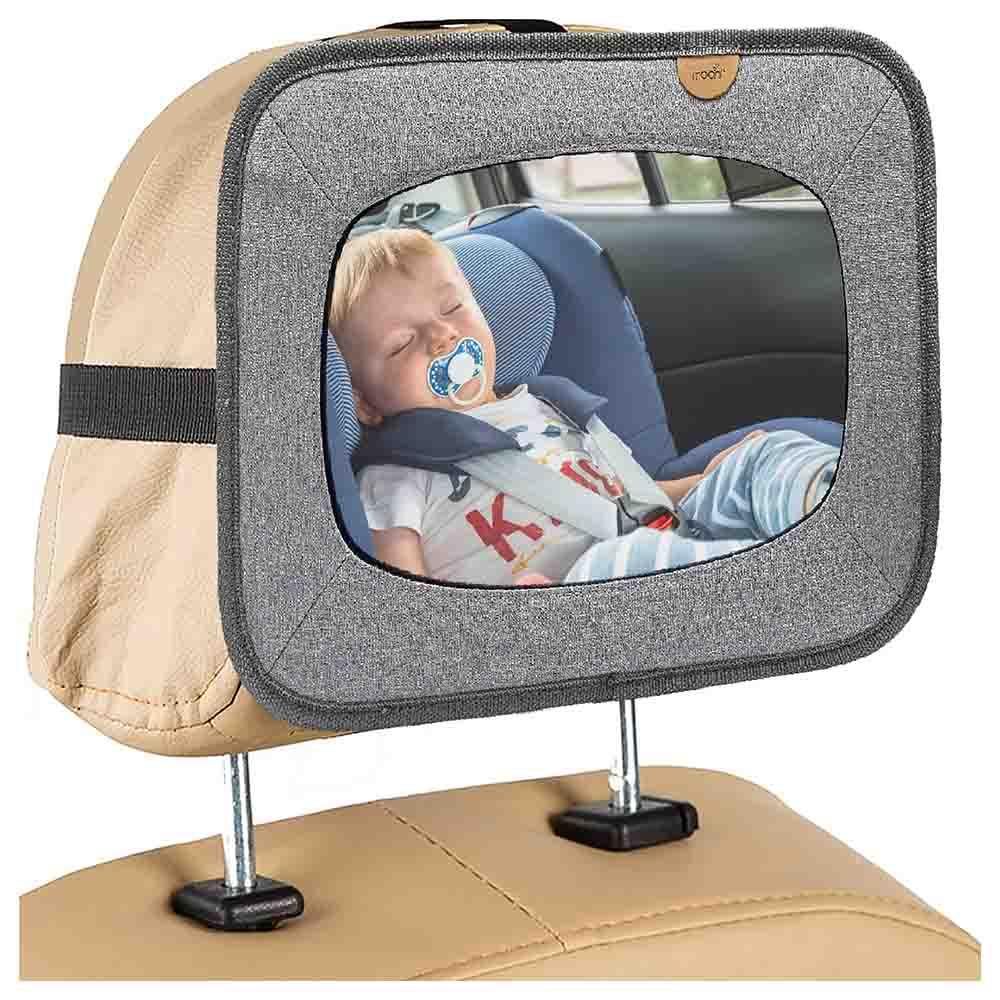 Moon - 360 Degree Baby Back Seat Mirror - Grey