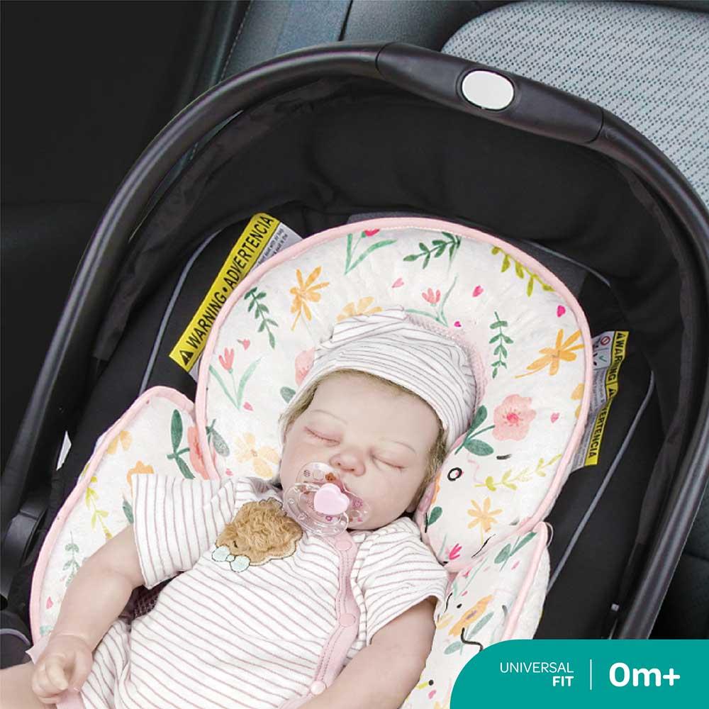 Moon - Body Support Washable Car Seat Cushion Only - Flowers