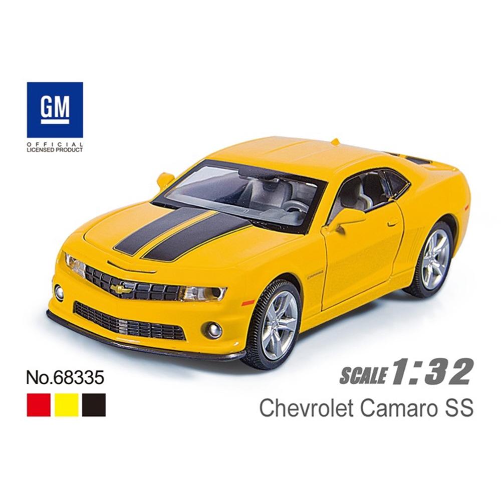 Msz - 1/32 Chevrolet Camaro Ss Car Die-Cast Replica - Yellow