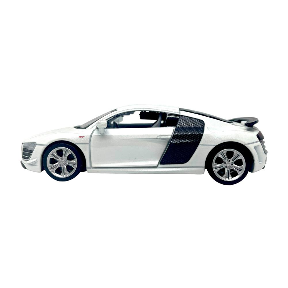 Msz - 1/32 Audi R8 Gt Car Die-Cast Replica - White