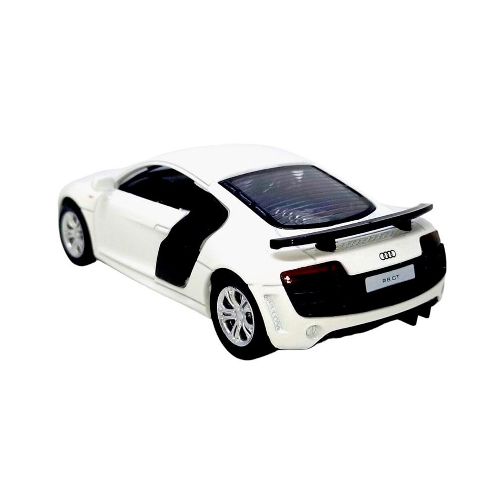 Msz - 1/32 Audi R8 Gt Car Die-Cast Replica - White