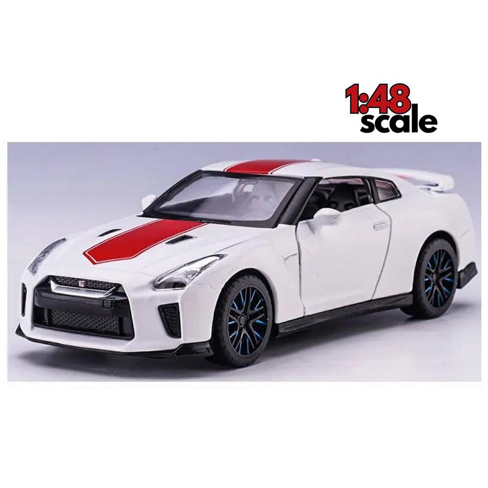 Msz - 1/64 Nissan Gtr Car Die-Cast Replica - White