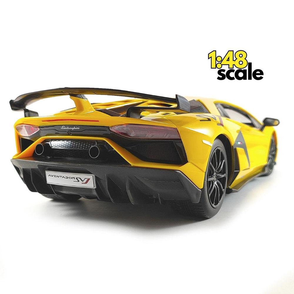 Msz - 1/64 Lamborghini Svj Car Die-Cast Replica - Yellow