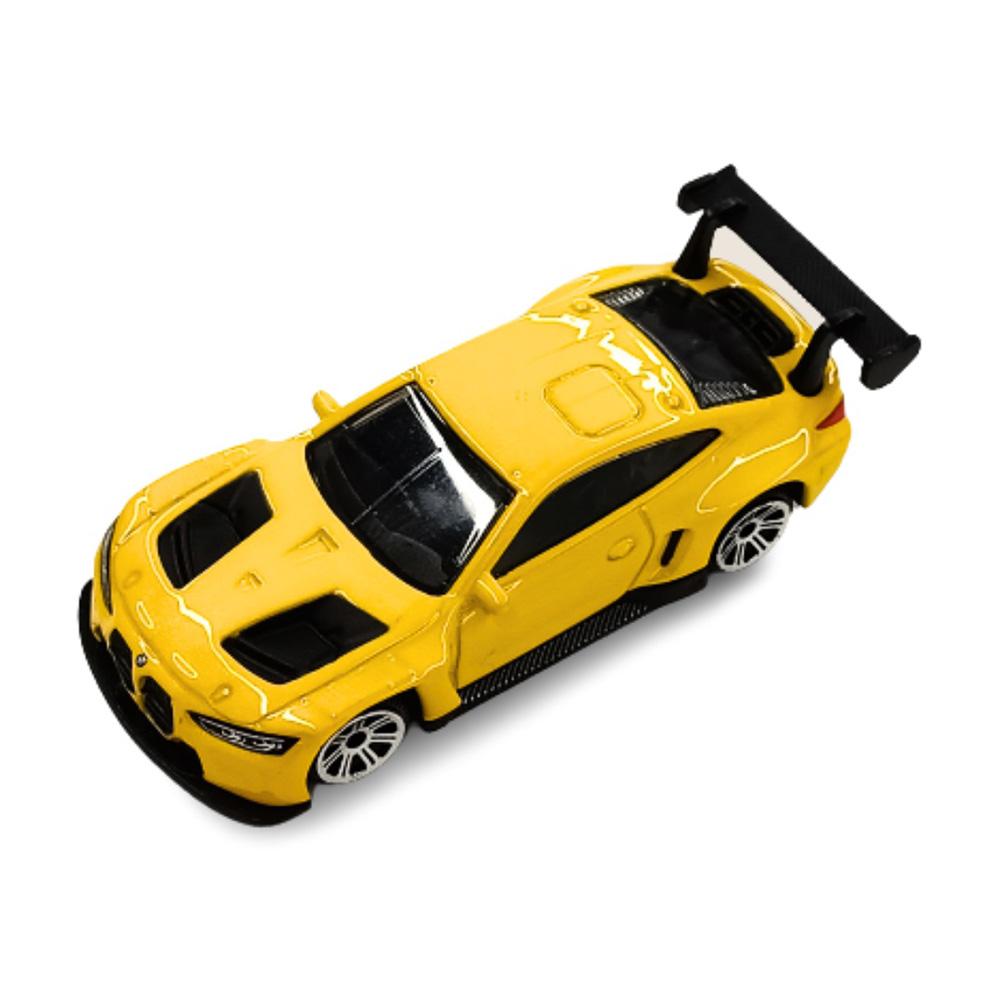 Msz - 1/64 BMW M4 Gt3 Car Die-Cast Replica - Yellow